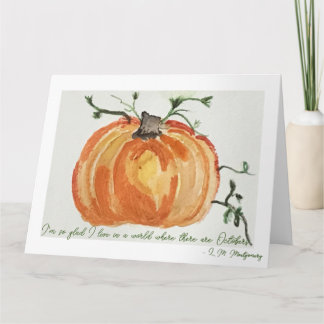 Anne of Green Gables Folded Greeting Card Karte