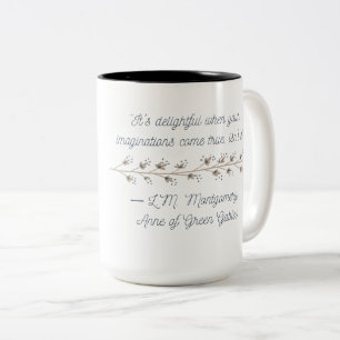 Anne of Green Gables Inspiriert Zweifarbige Tasse