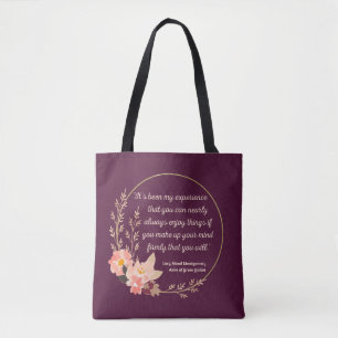 Anne of Green Gables Zitat I - Niedlicher Stil Tasche