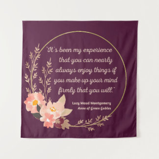 Anne of Green Gables Zitat I - Niedlicher Stil Wandteppich