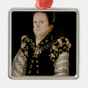 Anne Russell, Gräfin von Warwick, c.1565 Silbernes Ornament