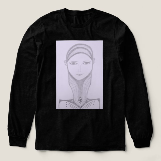 Anne Tri-Blend Shirt (Design Vorderseite)