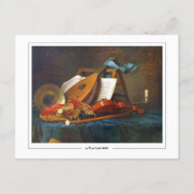 Anne Vallayer-Coster #10 - Fine Art Postcard
