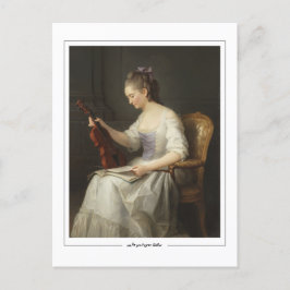 Anne Vallayer-Coster #3 - Kunsthandwerkskarte Postkarte