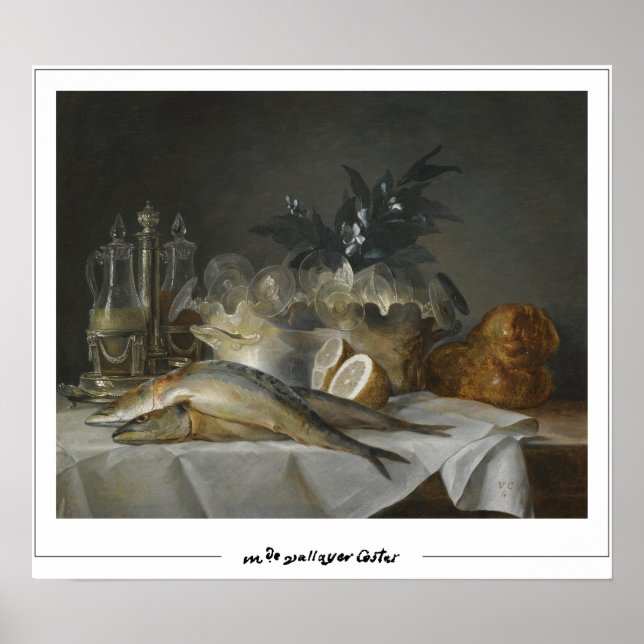 Anne Vallayer-Coster Zedign Art Poster #2 (Vorne)