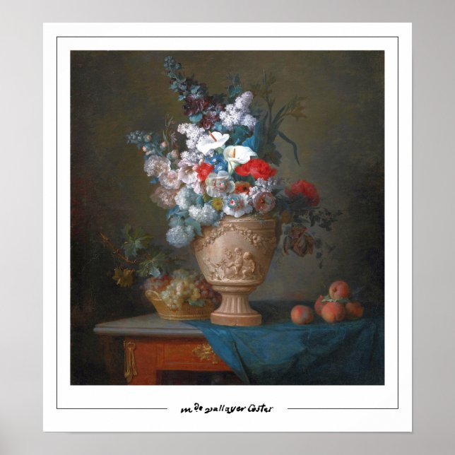 Anne Vallayer-Coster Zedign Art Poster #5 (Vorne)