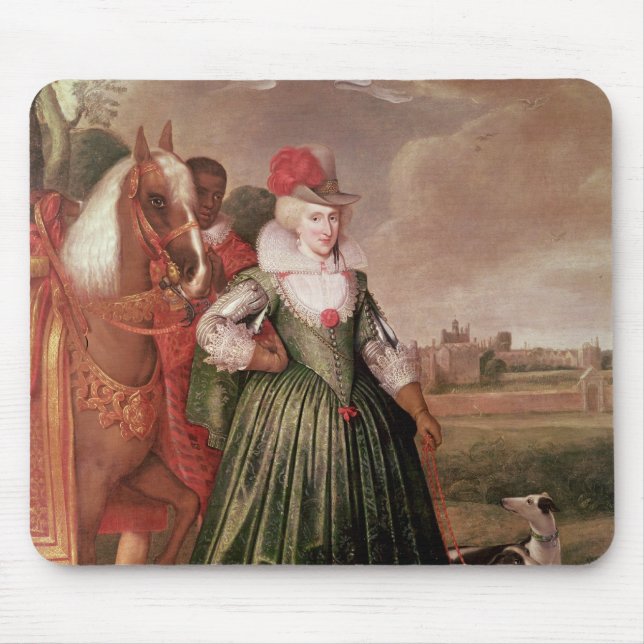 Anne von Dänemark, 1617 Mousepad (Vorne)