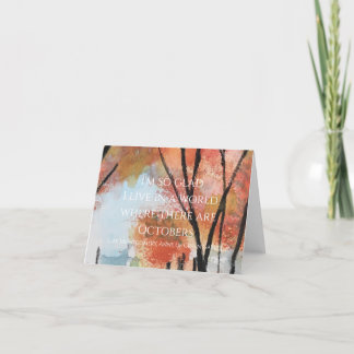 Anne von Green Gables Card Dankeskarte