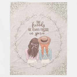 Anne von Green Gables Fleecedecke