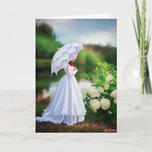 Anne von Green Gables Grußkarte Karte (Vorderseite)