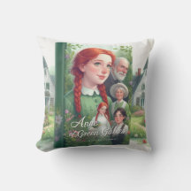 Anne von Green Gables remagined Cover Throw Kissen
