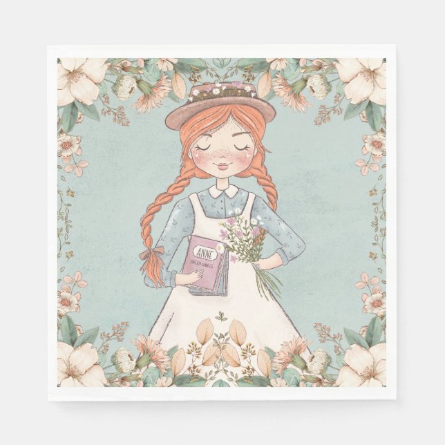 Anne von Green Gables Serviette (Vorderseite)