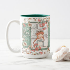 Anne von Green Gables | Wo es Oktober gibt Zweifarbige Tasse