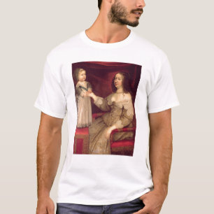 Anne von Österreich mit ihrem Sohn Louis XIV T-Shirt