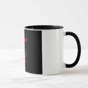 Anneau rouge de tasse de la mort