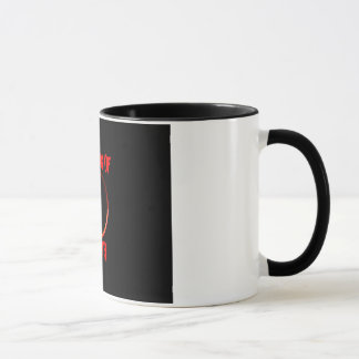 Anneau rouge de tasse de la mort