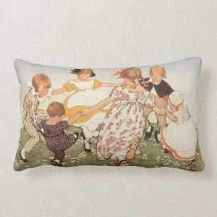 Anneau-UN-Rond un coussin de comptine de Rosie