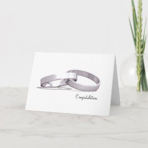 Anneaux Entwins Argent - Cartes de félicitations