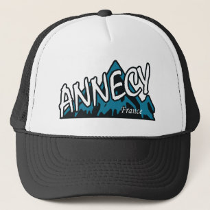 Annecy France Mountains Truckerkappe