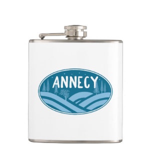 Annecy France Outdoor Flachmann