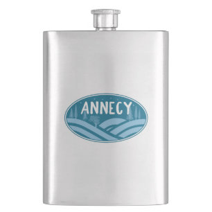 Annecy France Outdoor Flachmann