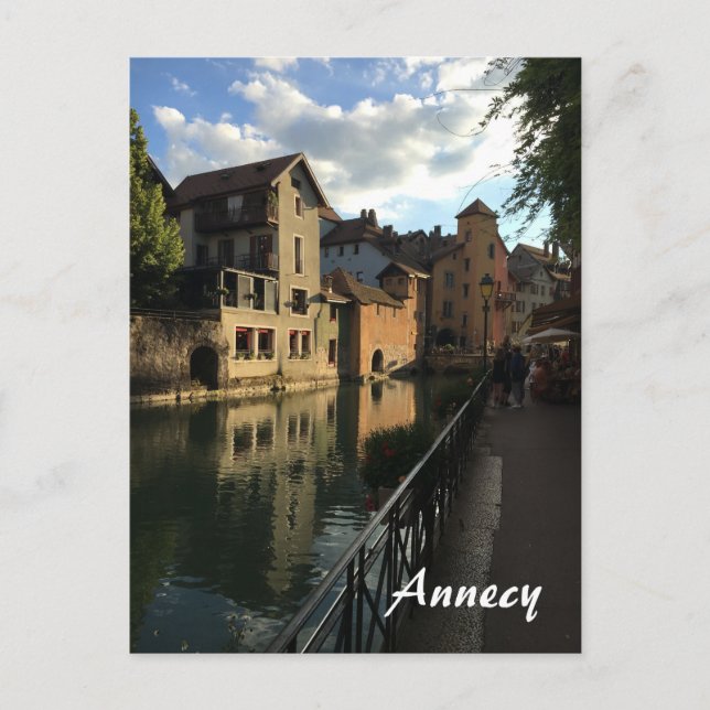 Annecy France Postkarte (Vorderseite)
