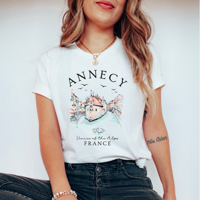 Annecy France T-Shirt – Venice of the Alps (Créateur téléchargé)