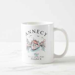 Annecy Frankreich – Venedig der Alpen Kaffeetasse