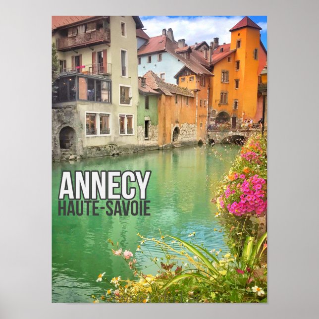 Annecy - Haute-Savoie Poster (Vorne)