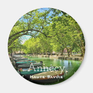 Annecy, Magnet rond Haute-Savoie
