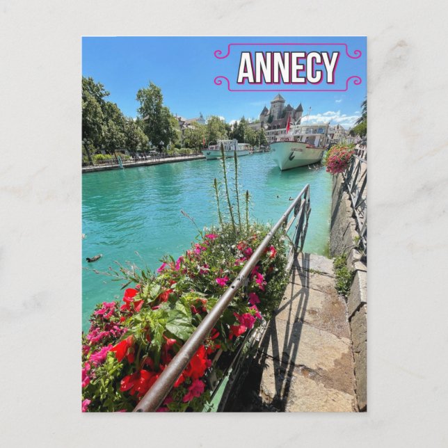 Annecy - Postkarte (Vorderseite)