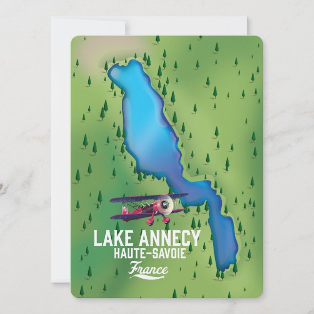 Annecy-See, Haute-Savoie, france (Vorderseite)
