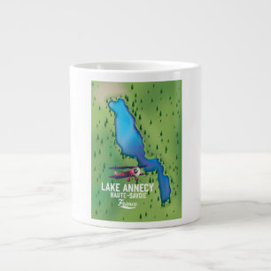 Annecy-See, Haute-Savoie, france Jumbo-Tasse