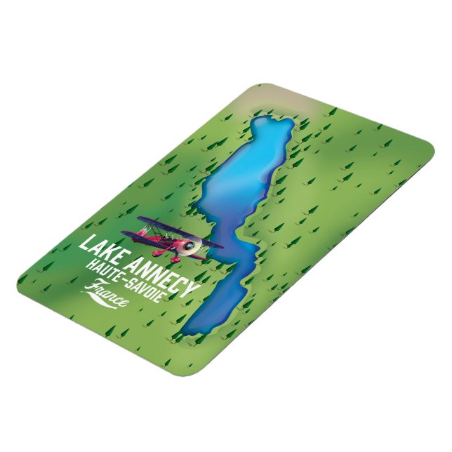 Annecy-See, Haute-Savoie, france Magnet (Linke Seite)