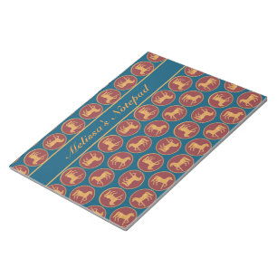 Année Chic personnalisée du Bloc-notes ou du Jotte