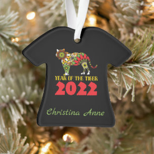 Année chinoise de l'ornement du Tigre 2022