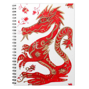 Année chinoise du carnet de dragon