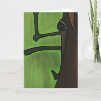 Année de la carte de voeux de cheval