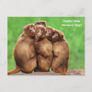 Année De La Carte Postale Fire Monkey