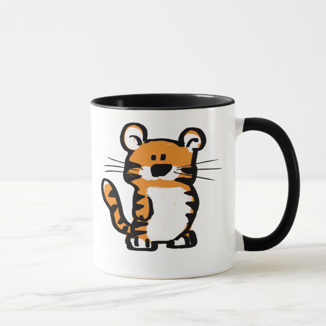 année de la tasse de thé de tigre (Droite)