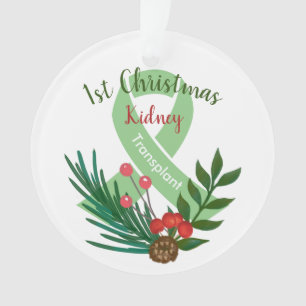 Année de transplantation Noël personnalisable
