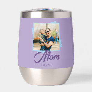 Année d'établissement de maman avec photo