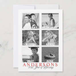 Année d'examen Double face Multi Carte photo