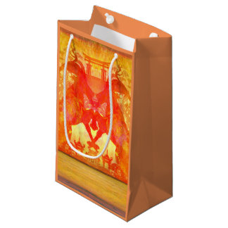année du sac de cadeau de chèvre