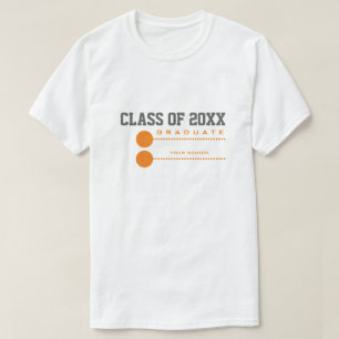 Année personnalisée   T-shirts de fin d'études
