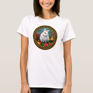 Année Zodiaque Chinoise Du T-shirt Femme Rabbit