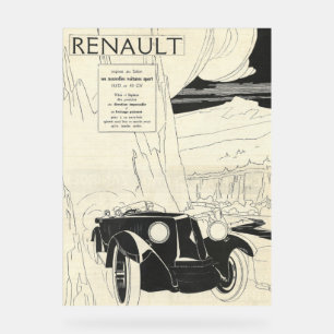 Années 1930 Renault Advert de l'illustration