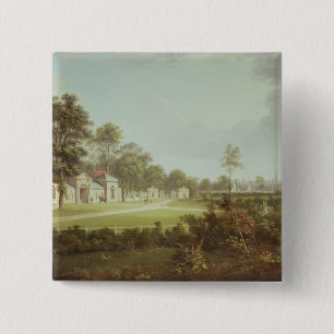Annefield mit Glasgow jenseits, c.1800 Button