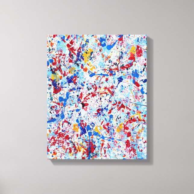 Annelisa No. 12 Abstrakt Canvas Print Leinwanddruck (Vorderseite)