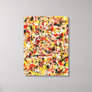 Annelisa Nr. 7 Abstrakter Kunstdruck auf Leinwand